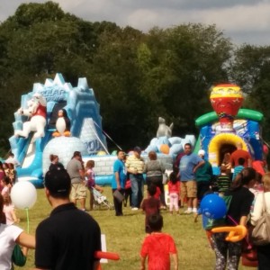 Huge Blow-up  Attractions for the kids