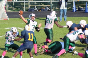 East Brunswick Football - Kevin Hemmings pass