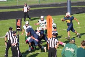 East Brunswick - Goal line stand